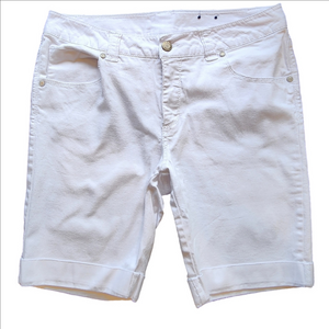 FADED GLORY White Denim Shorts